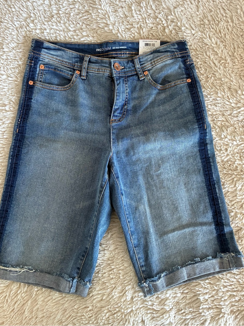 💙INC Denim Bermuda Jean Shorts